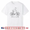 Doxycycline Pharmacy Pun Dachshund On Bicycle Veterinary Shirt