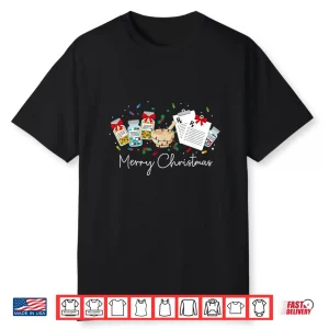 Festive Pharmacy Pills Christmas Holidays Pharmacists Shirt