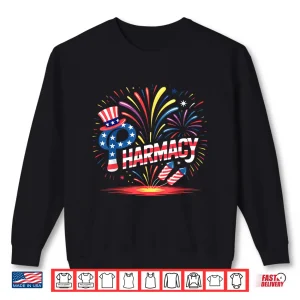 Sweatshirt Patriotic Pharmacy Fireworks Usa 4Th Of July For Pharmacists Shirt