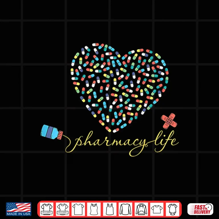 Pharmacist Life Pharmaceutical Heart Pharmacy Technician Shirt 4 Design Pharmacist Life Pharmaceutical Heart Pharmacy Technician Shirt