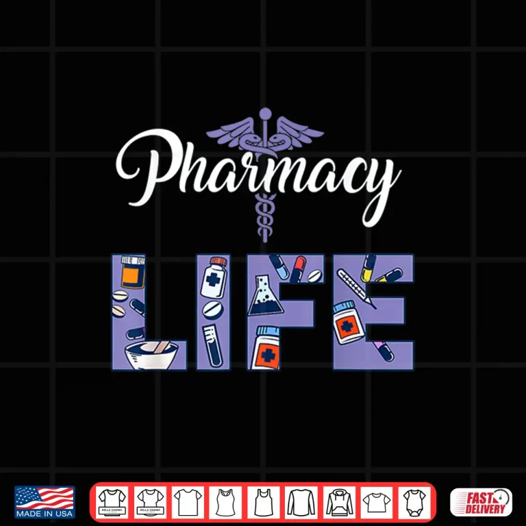Design Pharmacists Life Gift Pharmacy Tech Medical Student Shirt