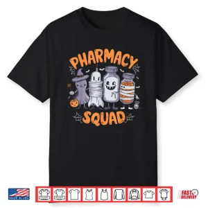 Pharmacy Squad Cute Halloween Pharmacist Techs Students Fun Shirt