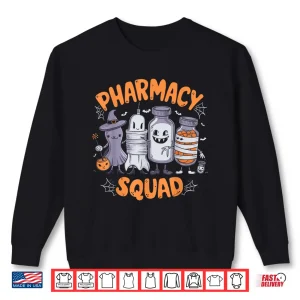Sweatshirt Pharmacy Squad Cute Halloween Pharmacist Techs Students Fun Shirt