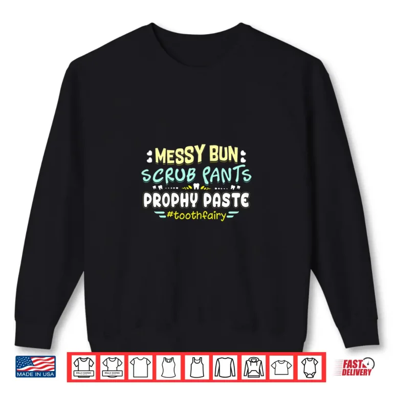Sweatshirt Womens Cute Toothfairy Shirt For Dental Hygienists And Assistants
