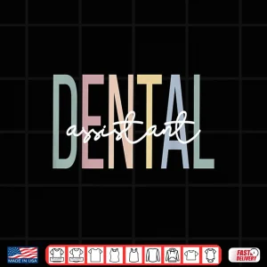 Design Dental Assistant Boho Dental Assisting Shirt