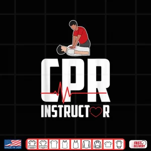 Design First Aid Ambulance Certified Cpr Instructor Shirt