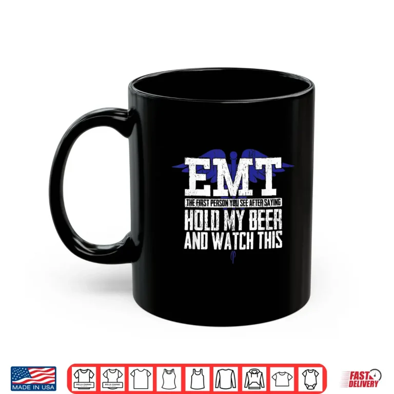 Mug Emt Inside Joke Stupid Human Tricks Response Team Graduates Shirt