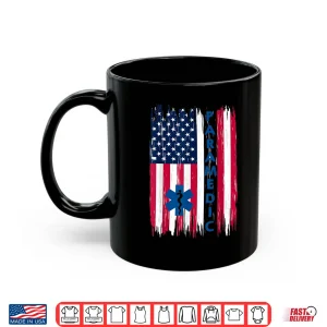 Mug Paramedic American Flag Usa Shirt Ems Emt Paramedic Gift Shirt