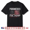 Paramedics For Trump 2024 Funny Election Usa Flag Shirt