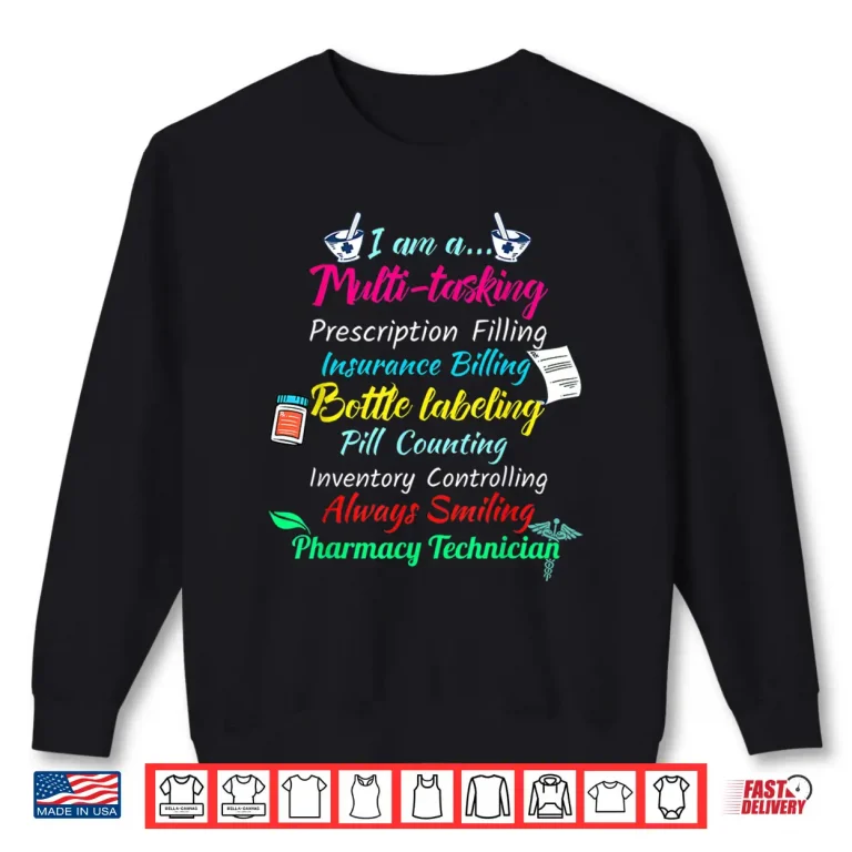 Sweatshirt Awesome Pharmacists Gift Pharmacy Tech Medical Student Shirt