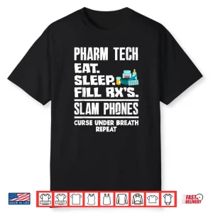Funny Pharmacy Technician Pharm Tech Shirt