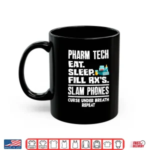 Mug Funny Pharmacy Technician Pharm Tech Shirt