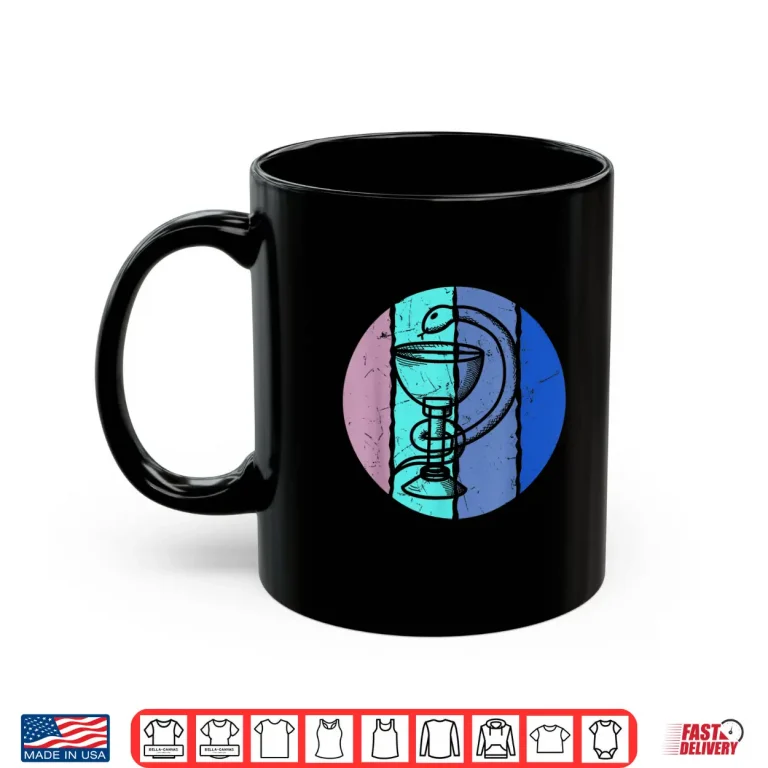 Mug Mens Cool Vintage Pharmacy Artwork Pharmacy Technicians Gift Shirt
