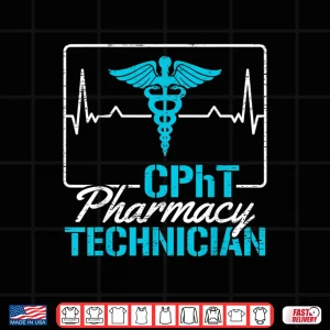 Design Pharmacy Technician Cpht Shirt