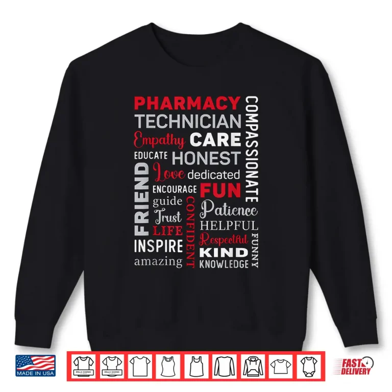 Sweatshirt Pharmacy Technician Pharmacy Tech Technician Pharmacist Shirt