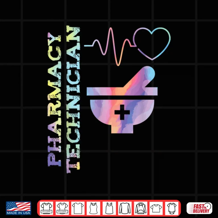 Design Pharmacy Technician Heartbeat Pharmacists Shirt