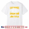 Flight Paramedic Job Title Flight Medical Assistant Emt Shirt