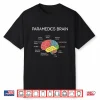 Paramedics Brain Funny Ems Emt Paramedic Shirt Tee Gifts
