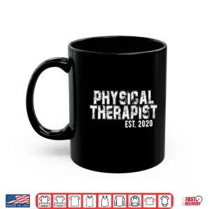 Mug Gift For New Physical Therapists Established 2020 Shirt