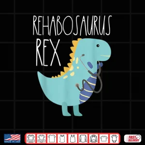 Design Pediatric Rehab Physical Therapy Month Occupational Dinosaur Shirt