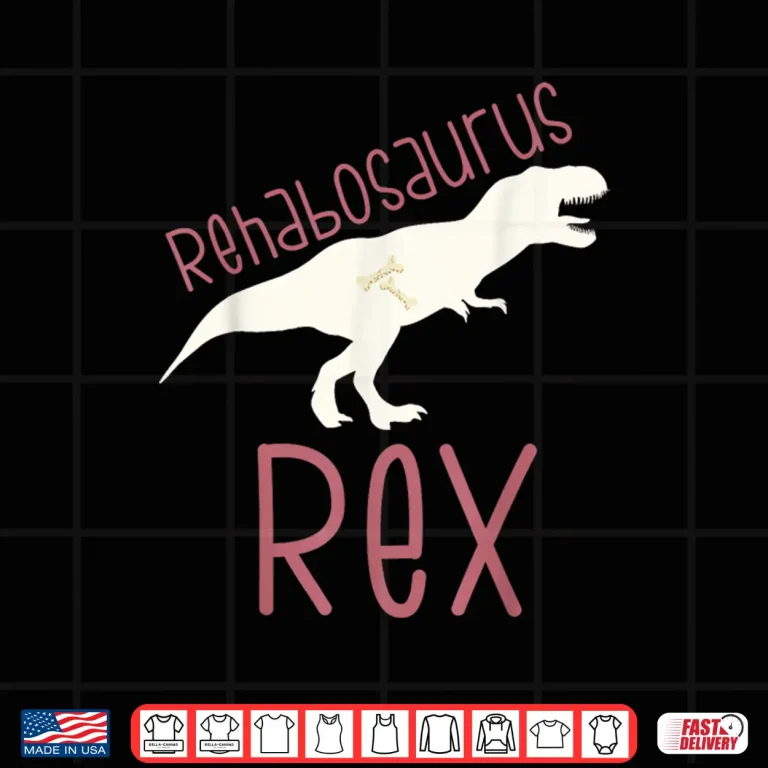 Design Physical Therapy Month Pt Ot Slp Rehab Assistant Dinosaur Shirt