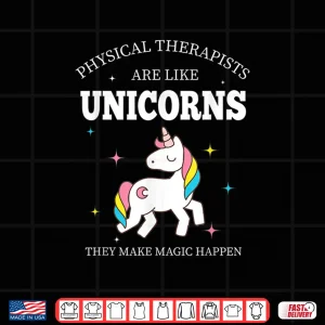 Design Unicorn Pediatric Physical Therapists Shirt Pts For Women Shirt