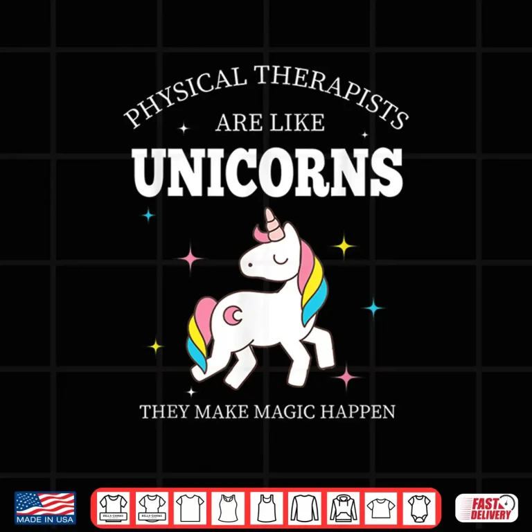 Design Unicorn Pediatric Physical Therapists Shirt Pts For Women Shirt