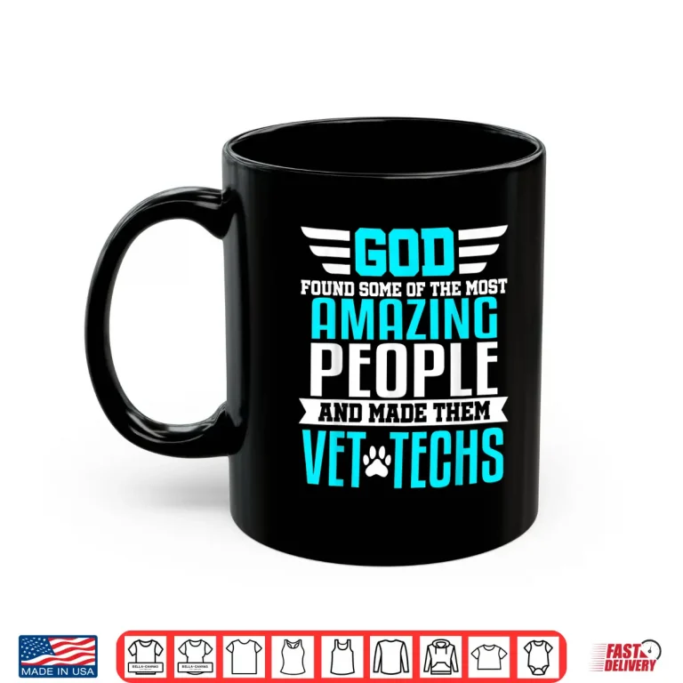 Mug Vet Tech Christian Veterinary Technician Jesus Shirt Gift