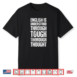 Funny Literature English Language & English Teacher Long Sleeve Shirt