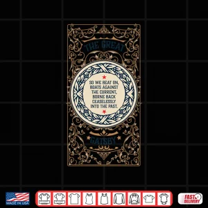 Design Great Gatsby Bookish Gift For Literature Teacher And Readers Long Sleeve Shirt