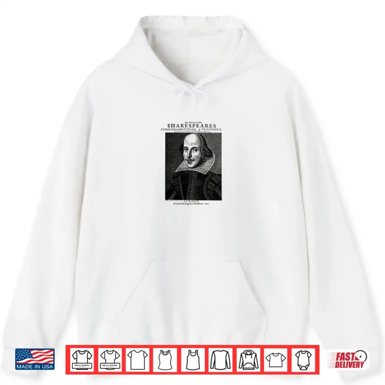 Hoodie William Shakespeare Literature English Teacher Gift Shirt