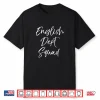 Womens Cute Literature Department Teacher Gifts English Dept Squad V Neck Shirt