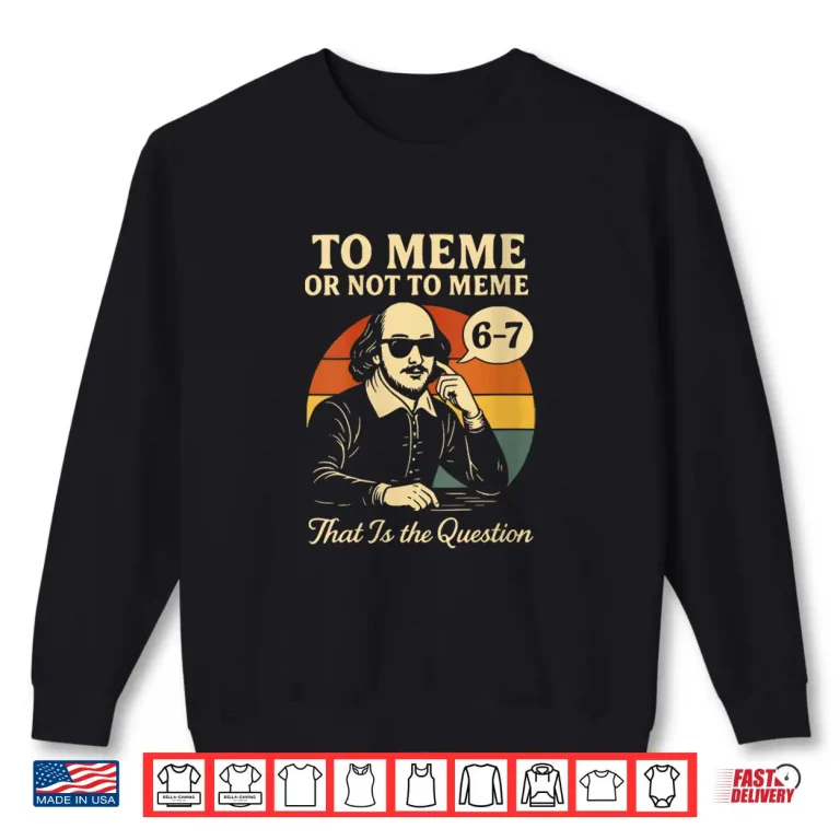 Sweatshirt Womens Funny 67 History Reading Teacher Literature 6 7 Meme Lover V Neck Shirt