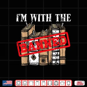 Design IM With The Banned Books Design For A Literature Teacher Shirt