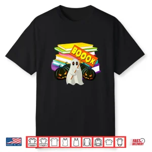Book Reader Halloween Librarian Literature Teacher Bookworm Shirt