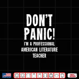 Design American Literature Teacher Shirt