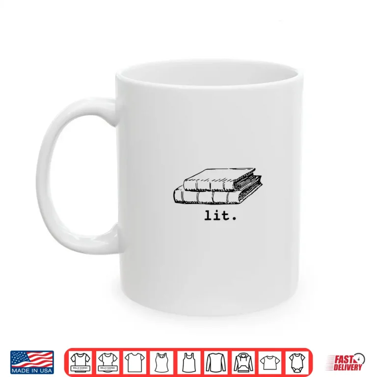 Mug Funny Lit Shirt Literature English Teacher Reading Tees