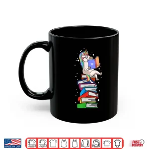 Mug Unicorn Read Book Reading Books Bookworm Literature Teacher Shirt
