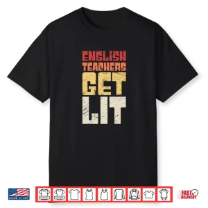 Retro Literature English Language & English Teacher Long Sleeve Shirt