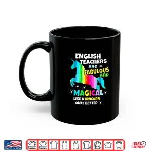 Mug English Teachers Shirt Unicorn T Shirt Teacher Gifts