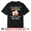 Retired English Teacher 30 Years Of Teaching Retirement Shirt