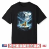 Golden Retriever Howling At Moon Shirt