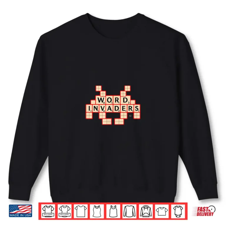 Sweatshirt Word Invaders Shirt