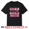 Cousin Of The Double Digits Cute Bow 10Th Birthday Girl Shirt