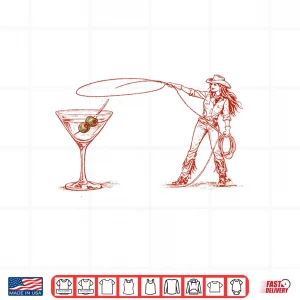 Design Cowgirl Martini Western Shirt