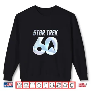 Sweatshirt Star Trek 60 Logo Officially Licensed Shirt