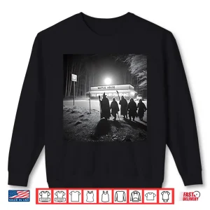 Sweatshirt Fellowship At Waffle House Lord Of The Rings Parody Shirt