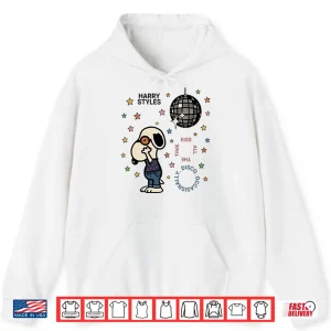 Hoodie Harry Styles Snoopy Kiss All The Time Disco Ball Shirt