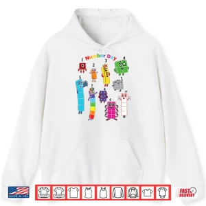 Hoodie Numberblocks Number Day Shirt