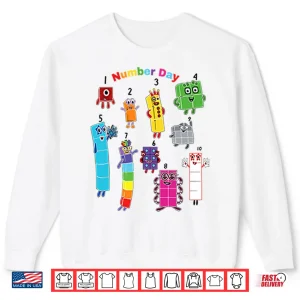 Sweatshirt Numberblocks Number Day Shirt